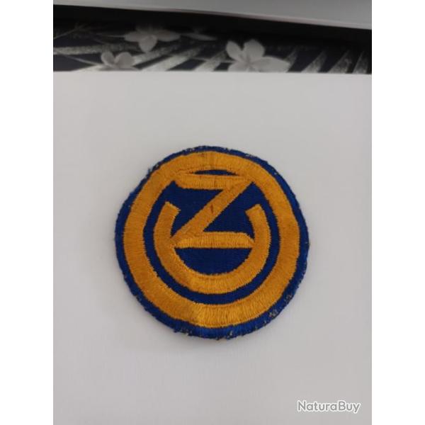 Patch arm�e us 102nd INFANTRY DIVISION ww2 ORIGINAL 1