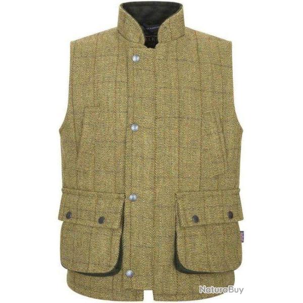 Gilet enfant en tweed - style anglais Qualit� et confort intemporels 5/6 ans