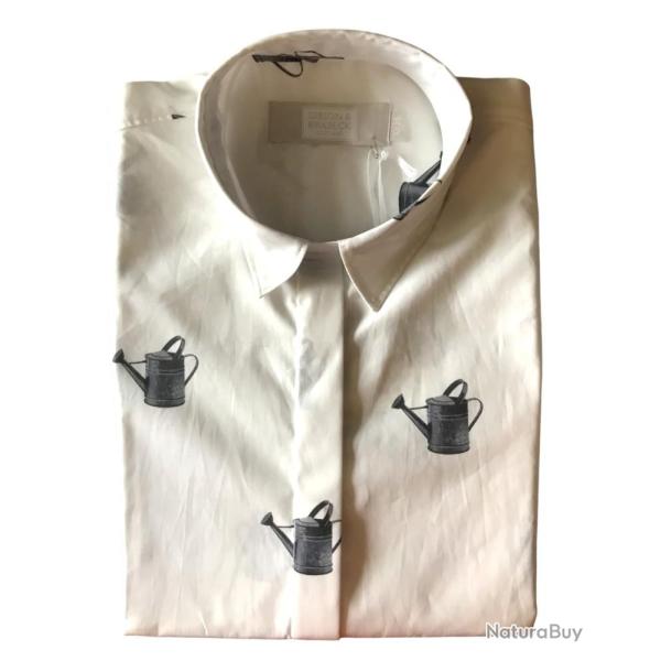 Chemisier femme - Motif Arrosoirs �l�gance et fra�cheur au quotidien 38