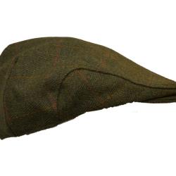 Casquette tweed foncé 61