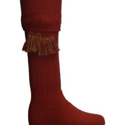 Chaussettes Rouges + Garters Homme L