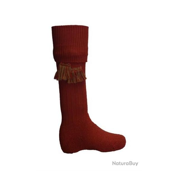 Chaussettes Rouges + Garters Homme L