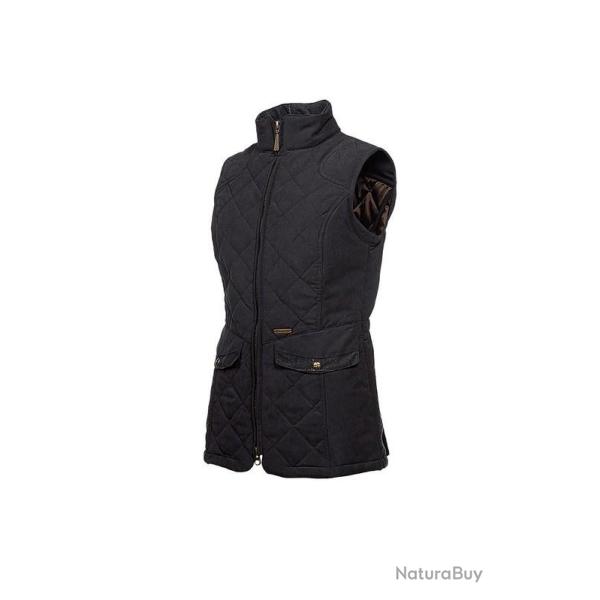 Gilet matelass� Chester femme Bleu marine. chic et d�perlant