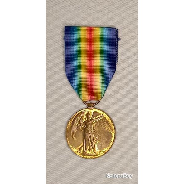 M�daille Interalli�e de la victoire Anglaise 14/19 WW1