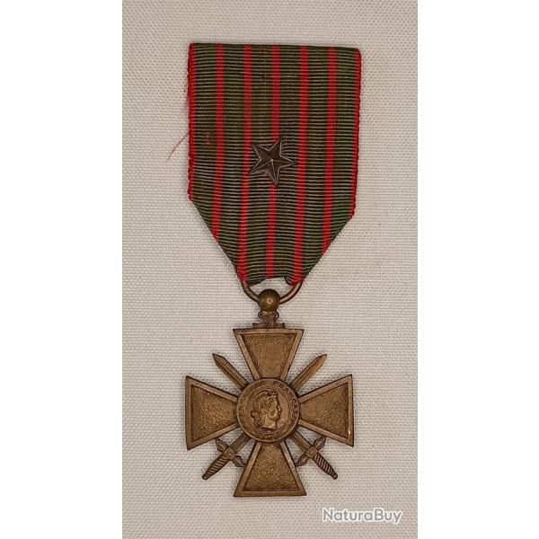 Croix de Guerre 14/18 une citation WW1