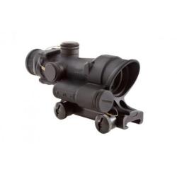 Trijicon ACOG TA02 4X32 Pile R&eacute;ticule illumin&eacute; Ballistic Red Crosshair .223 AV/MONT TA51