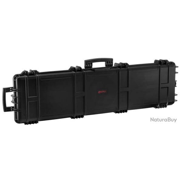 MALLETTE XL WATERPROOF NOIRE - 137 X 39 X 15 CM - MOUSSE PR�-D�COUP�E - NUPROL