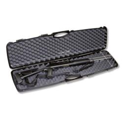 Mallette Negrini pour carabine/fusil + lunette mont&eacute;e fermeture 4 pts - 110cm x 24cm x 10cm