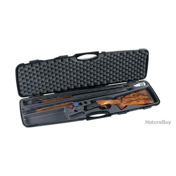 Mallette Negrini thermoform�e int�rieur pr�form� fusil d�mont� 2 canons - 93.5 cm -