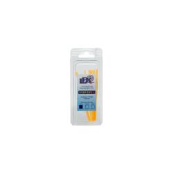 Fibre optique jaune : diam&egrave;tre 1mm / longueur 100mm - LPA