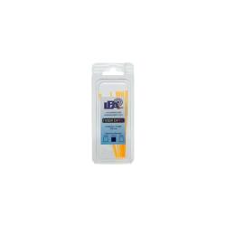 Fibre optique jaune : diam&egrave;tre 1.5mm / longueur 100mm - LPA