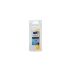 Fibre optique jaune : diam&egrave;tre 2mm / longueur 100mm - LPA