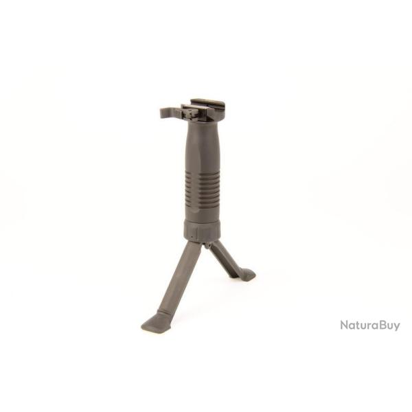 B&T Poign�e Bipied QD Polymer et Aluminium Noir BT-21830-BK