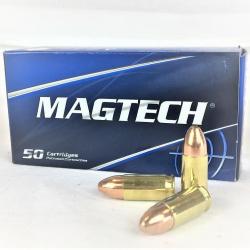 Cartouches MAGTECH Cal. 9x19mm LUGER 124gr FMJ