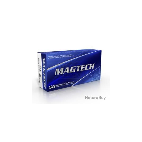 Cartouches Magtech 45 ACP 230gr FMJ - Bo�te de 50