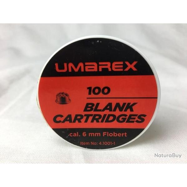 Cartouches � blanc UMAREX - cal. 6mm Flobert - boite de 100