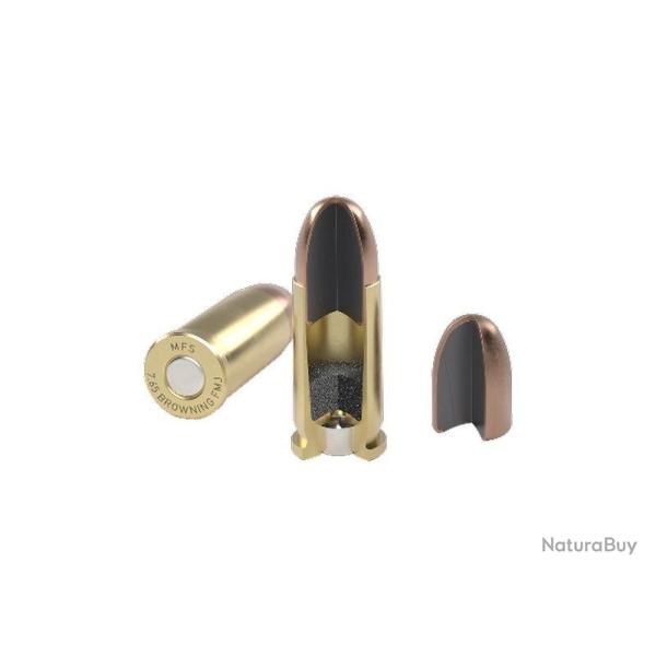 Cartouches MFS cal. 32ACP (7.65mm) 73GR FMJ 4.75G - La boite