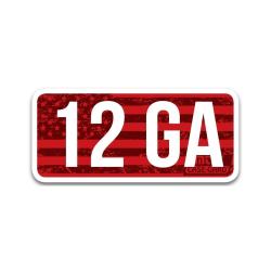 Autocollant Pour Calibre 12 Ga Pack De 8 Unit&eacute;s