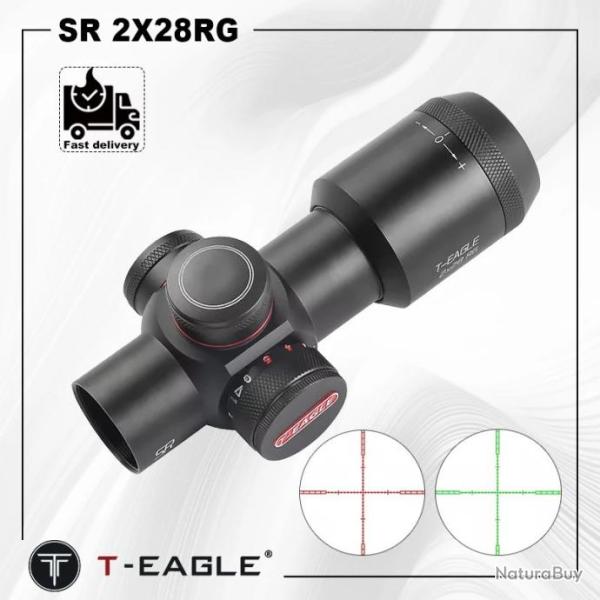 T-Eagle Lunette De Vis�e 2X28 RG 11MM Haut Paiement en 3 ou 4 fois - LIVRAISON GRATUITE !!