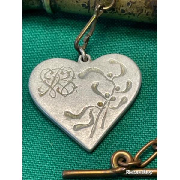 ARTISANAT DE TRANCH�E   CHAINE DE  MONTRE  EN ALU  1914 / 1918 N� 30