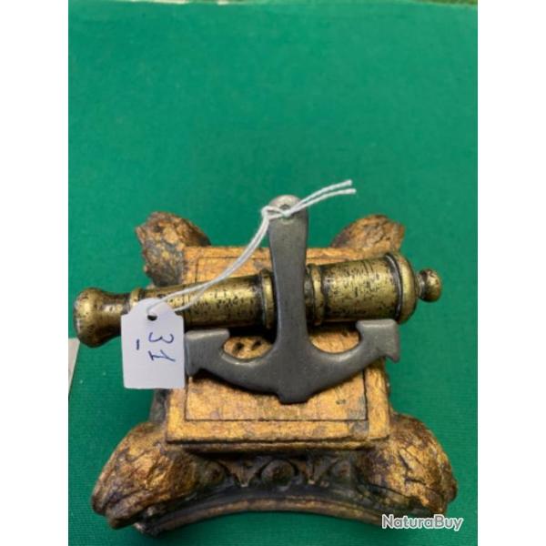 ARTISANAT DE TRANCH�E    ANCRE EN PLOMB   1914 / 1918 N� 31