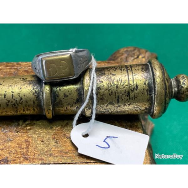 ARTISANAT DE TRANCH�E   BAGUE  EN ALU   1914 / 1918 N� 5