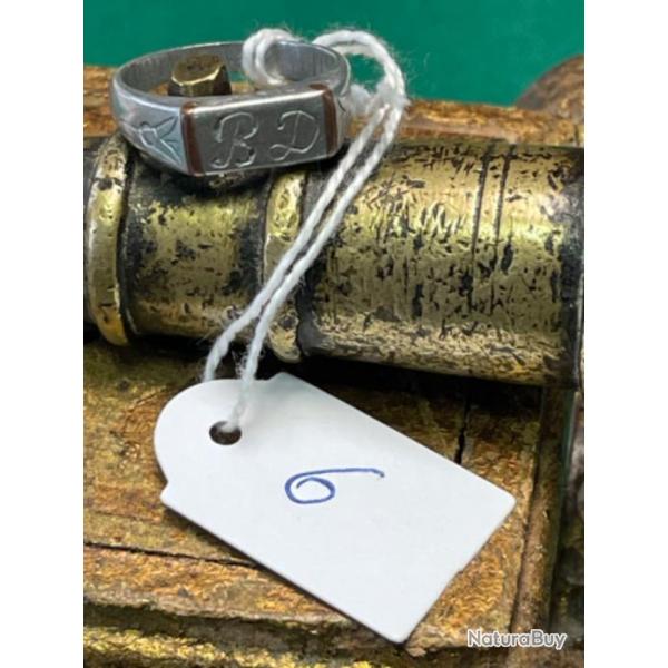 ARTISANAT DE TRANCH�E   BAGUE  EN ALU   1914 / 1918 N�  6