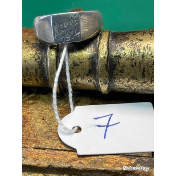 ARTISANAT DE TRANCH�E   BAGUE  EN ALU   1914 / 1918 N�  7