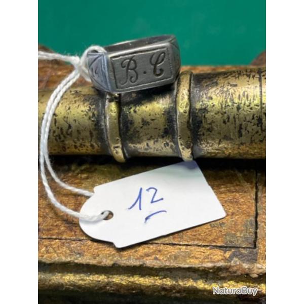 ARTISANAT DE TRANCH�E   BAGUE  EN ALU   1914 / 1918 N�  12