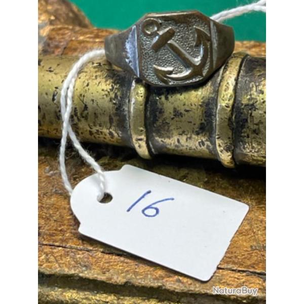 ARTISANAT DE TRANCH�E   BAGUE  EN ALU   1914 / 1918 N�  16