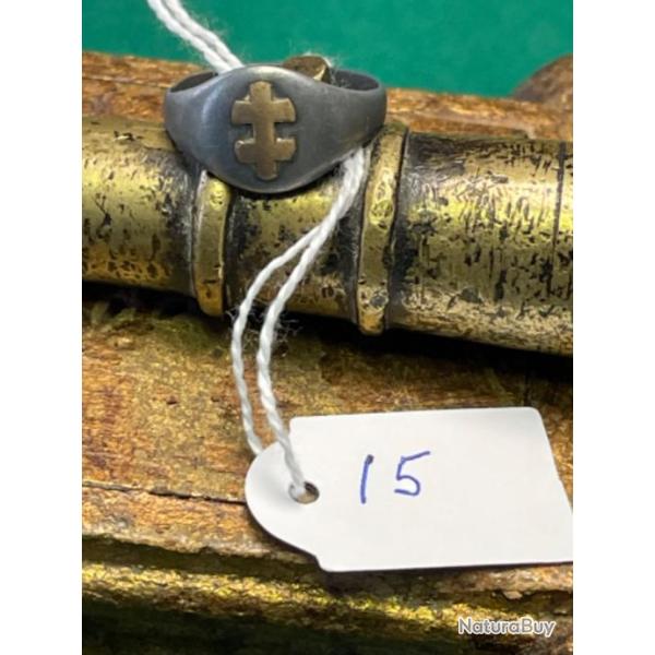 ARTISANAT DE TRANCH�E   BAGUE  EN ALU   1914 / 1918 N�  15