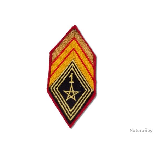 Losange M-45 Caporal Chef du 1� R�giment de Spahis
