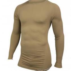 T-SHIRT TECHNICAL M.LONGUES COL ROND COYOTE
