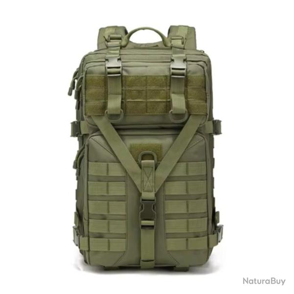 Sac � dos d'ext�rieur Vert multifonctionnel, 45L, camping, randonn�e, chasse - PROMO LIMIT�E