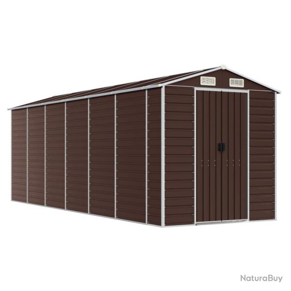 Abri de jardin cabane cabanon maison de stockage remise ext�rieur hangar outils robuste 191 x 555 x