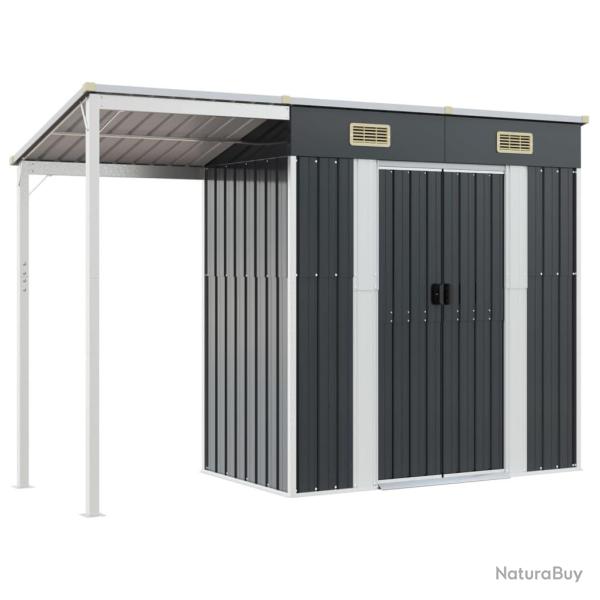 Abri de jardin cabane cabanon maison de stockage remise ext�rieur hangar outils robuste avec toit p