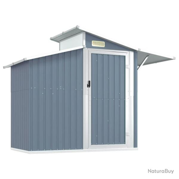 Abri de jardin cabane cabanon maison de stockage remise ext�rieur hangar outils robuste 270 x 130 x