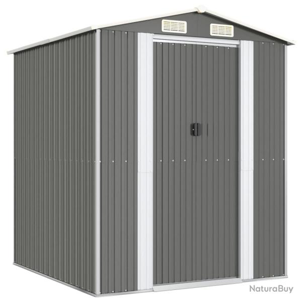 Abri de jardin cabane cabanon maison de stockage remise ext�rieur hangar outils robuste clair 192 x