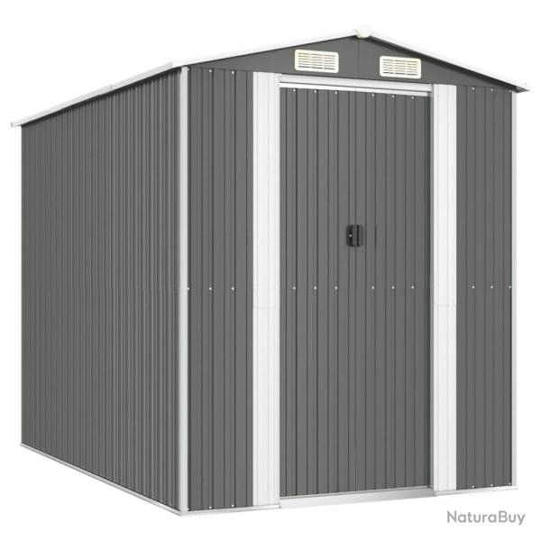 Abri de jardin cabane cabanon maison de stockage remise ext�rieur hangar outils robuste clair 192 x