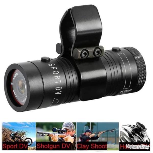 CAM�RA DE TIR EMBARQU�E POUR FUSIL - 1080P - CHASSE TIR- LIVRAISON GRATUITE