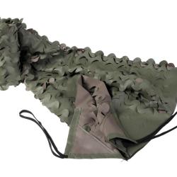 Filet de camouflage Stepland r&eacute;versible Kaki / Marron - 1,50 x 10 m