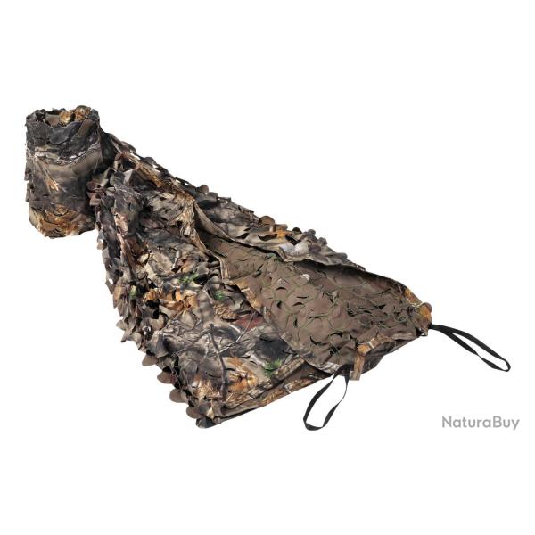 Filet de camouflage renforc� Stepland 3D For�t - 1,5 x 4 m