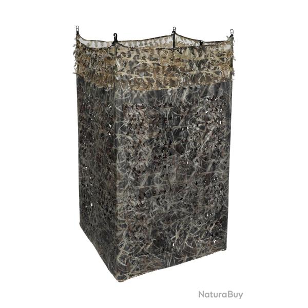 Aff�t de camouflage Stepland bi-mati�re 3D For�t / 4 pieds - 1,5 x 4 m
