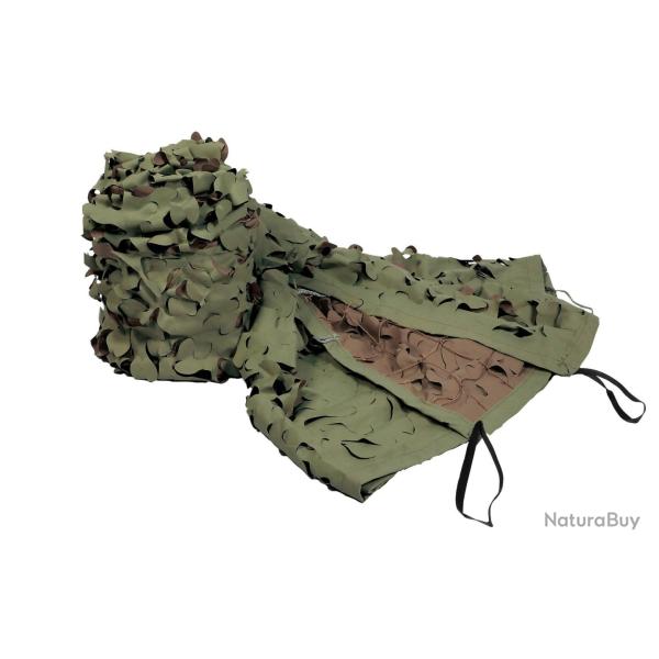 Filet de camouflage cord� Stepland Kaki / Marron - 1,5 x 3 m