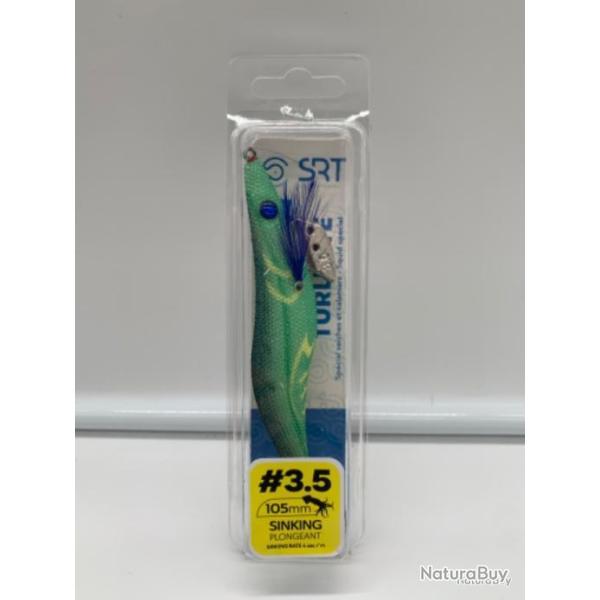 Turlutte lest� SERT 10,5 cm sinking plongeant vert