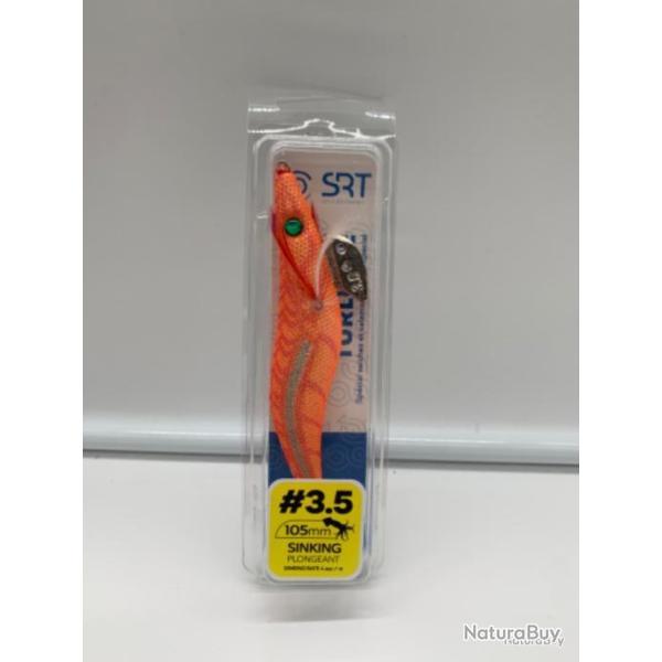Turlutte lest� SERT 10,5 cm sinking plongeant orange