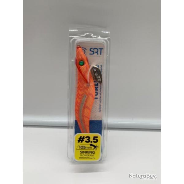 Turlutte lest� SERT 10,5 cm sinking plongeant orange