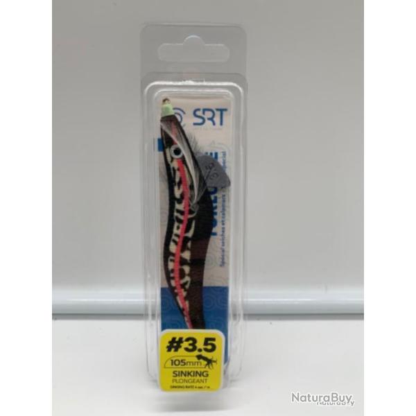 Turlutte lest� SERT 10,5 cm sinking plongeant noir