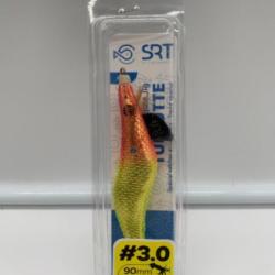 Turlutte lest&eacute; SERT 90 cm sinking plongeant dor&eacute; rouge