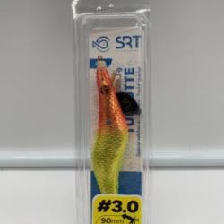 Turlutte lest&eacute; SERT 90 cm sinking plongeant dor&eacute; rouge